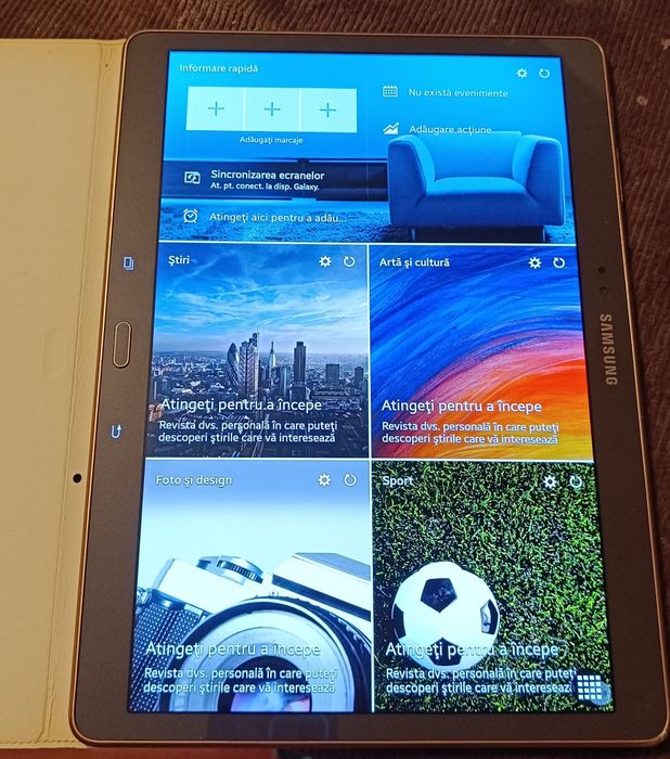 Samsung tabletă 10,5" seria S8-T800 Super.Amoled culori vii