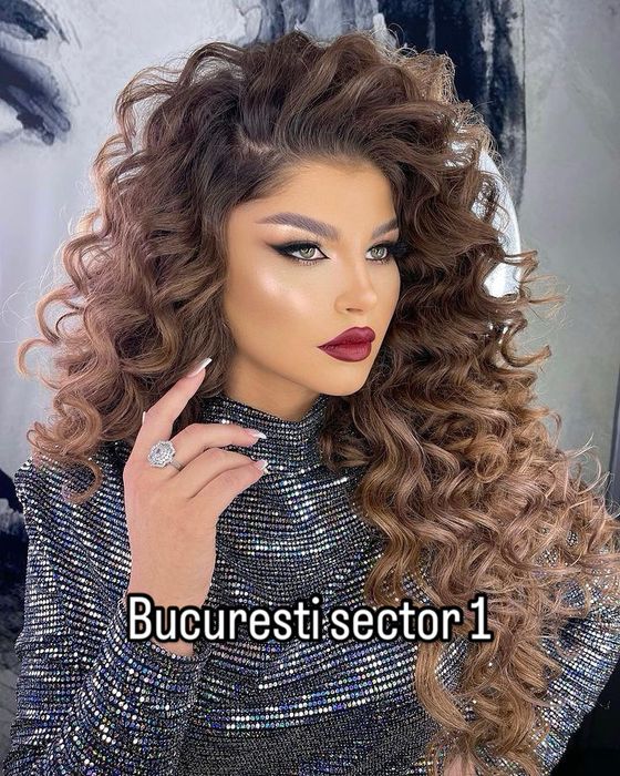 Coafuri pentru nunta bucle