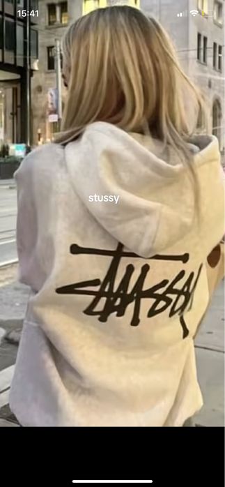 продам кофту серую стуси (stussy)