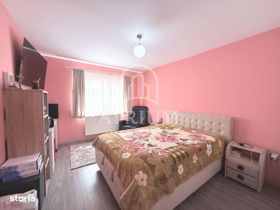 Apartament 3 camere la cheie, 58,5 mp utili cu balcon 7 mp, Floresti S