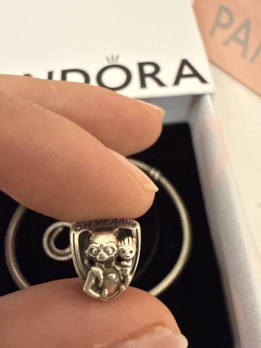 Браслет Pandora + шармы включая редкий Marvel