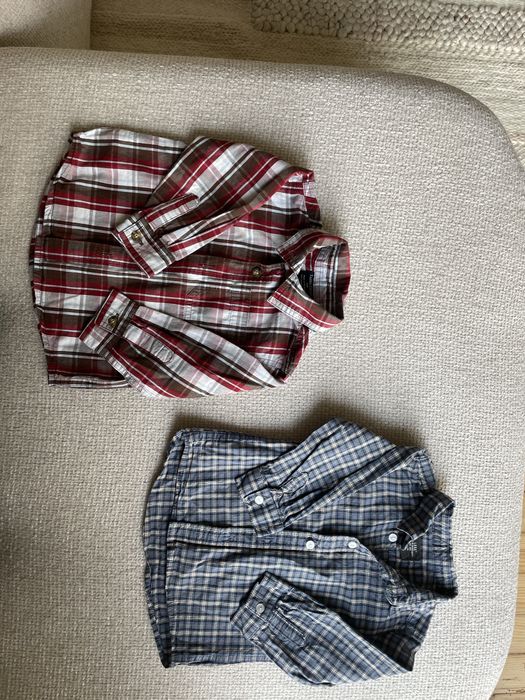 Две ризи за момомченце/ 4 €/ 12-18 месеца