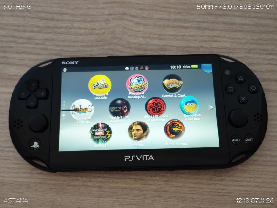 Прошитая Ps Vita 2000 Slim