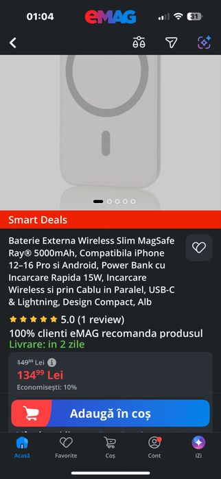 Baterie portabila Magsafe