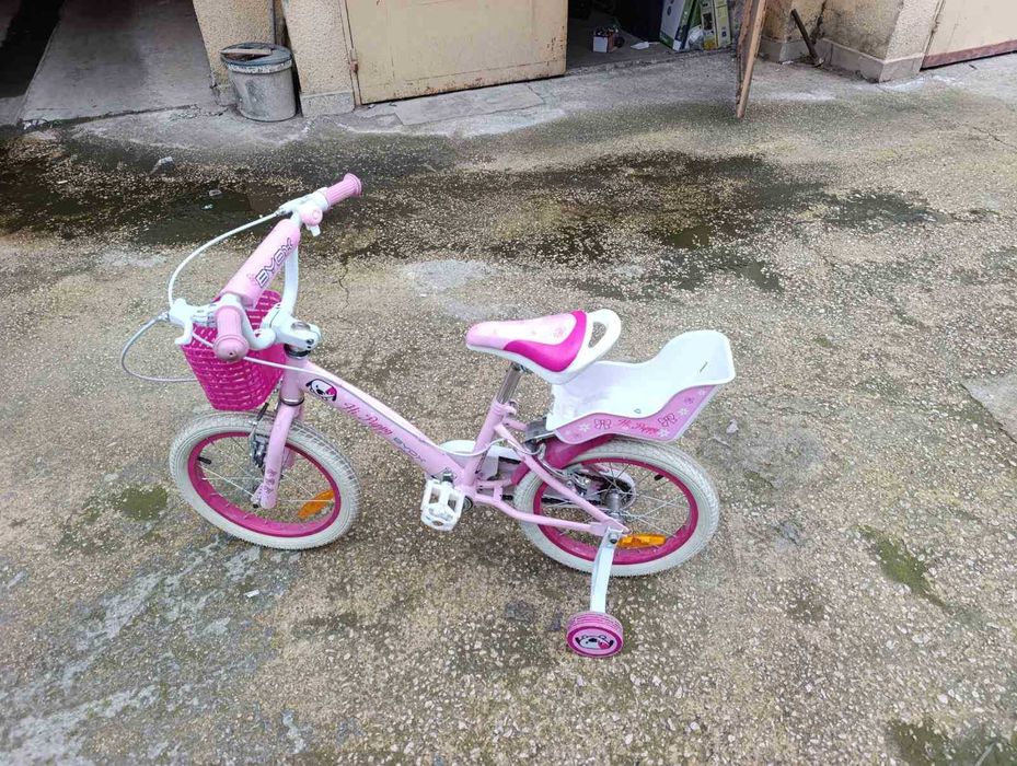Детски велосипед 16 "Puppy Pink"