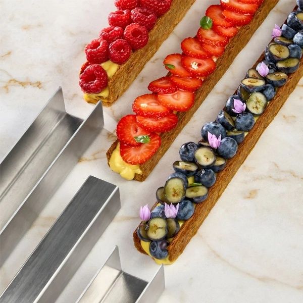 Forme din inox pentru coacere foietaj