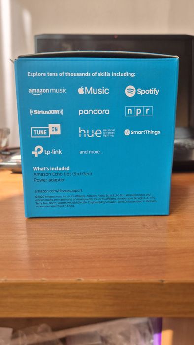 Amazon Echo Dot - нов, неизползван