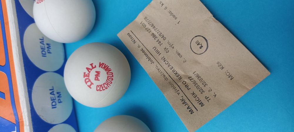 Топчета за тенис на маса "IDEAL "- Чехословакия