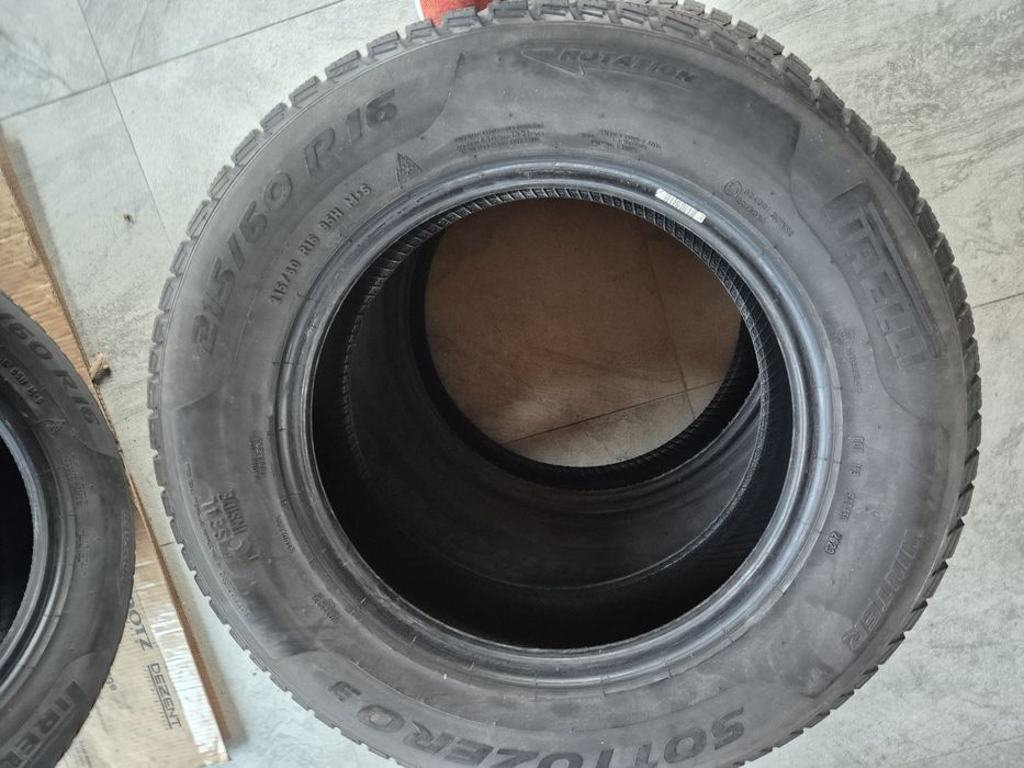 Vând cauciucuri 215/60/16 M+S set complet imp Germania//Pirelli//