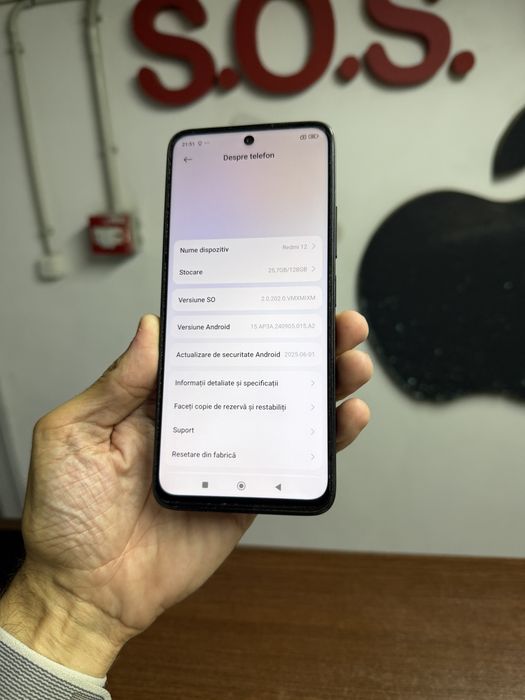 Vand Redmi 12 black 128Gb