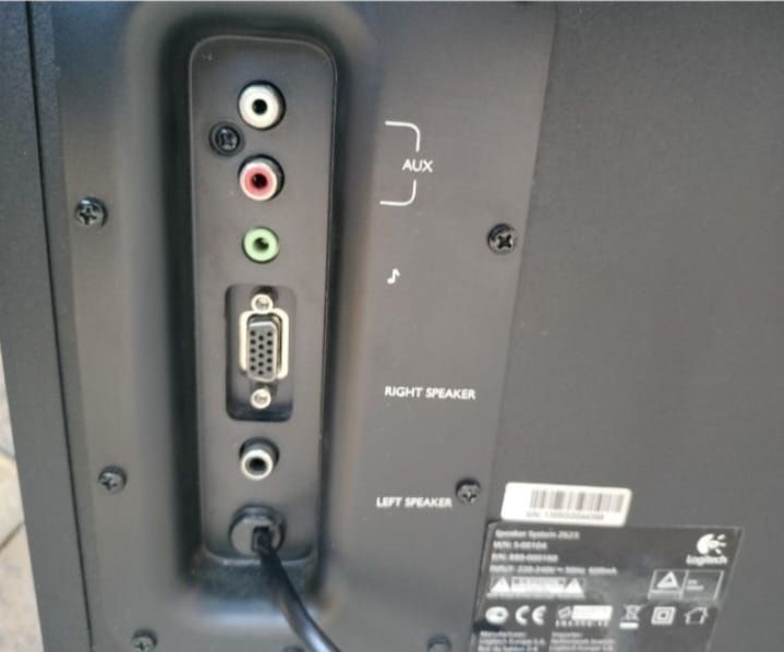 Subwoofer thx Logitech z623 doar sub ul. Bass profund 100 watt,