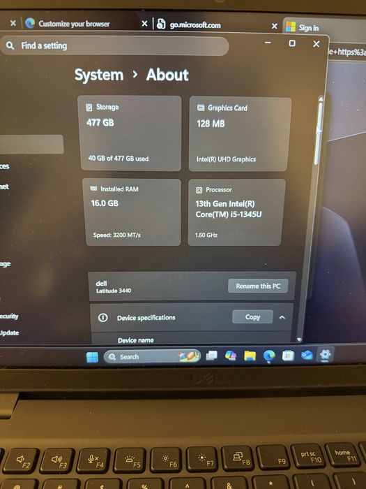 Laptop Dell Latitude 3440, Win 11 Pro, 512Gb, 16GB RAM, i5