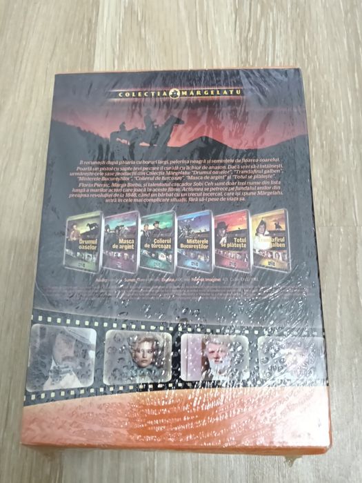 DVD Colecția Mărgelatul Florin Piersic filme romanesti