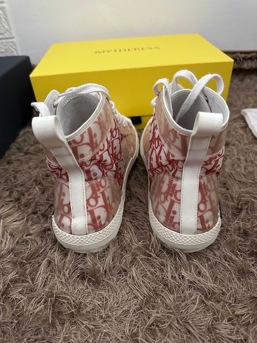 Dior B23 Rosi Rosu Red (Marime 45, US 12, Originali de pe Mytheresa)