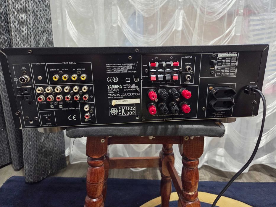 Amplificator Audio Yamaha RX-V392 Statie Audio Amplituner