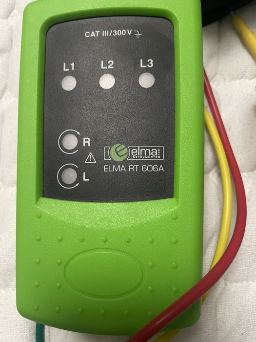 Tester de rotatie a fazelor Elma RT 606A