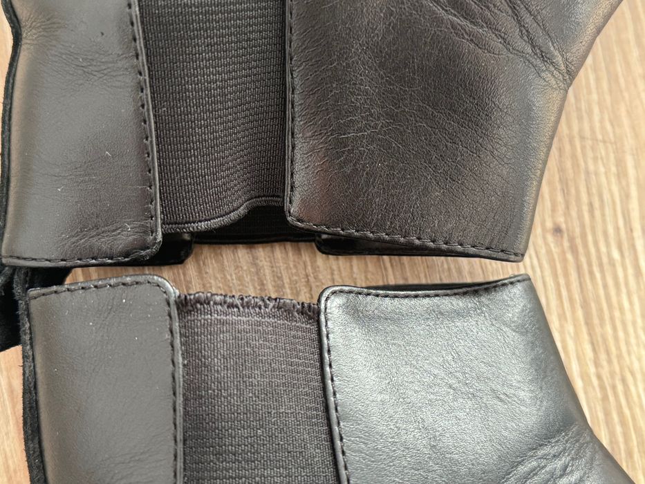 Кожени боти Zara 37