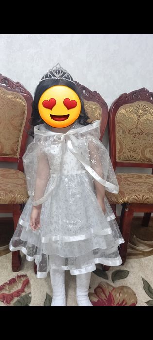 Костюм снежинки для девочки