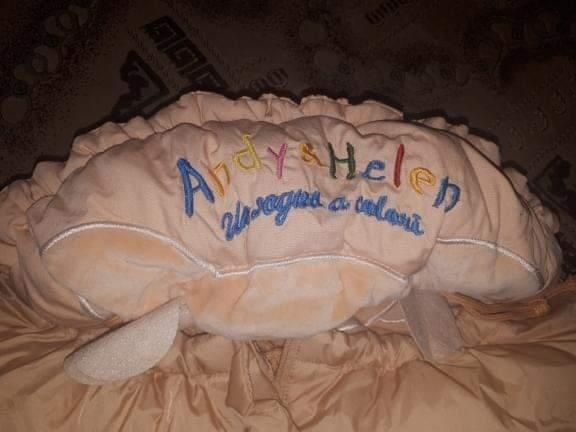 Зимний конверт-мешок.