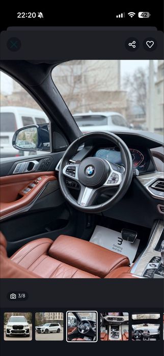 BMW X7 40i Гарантия официального дилера