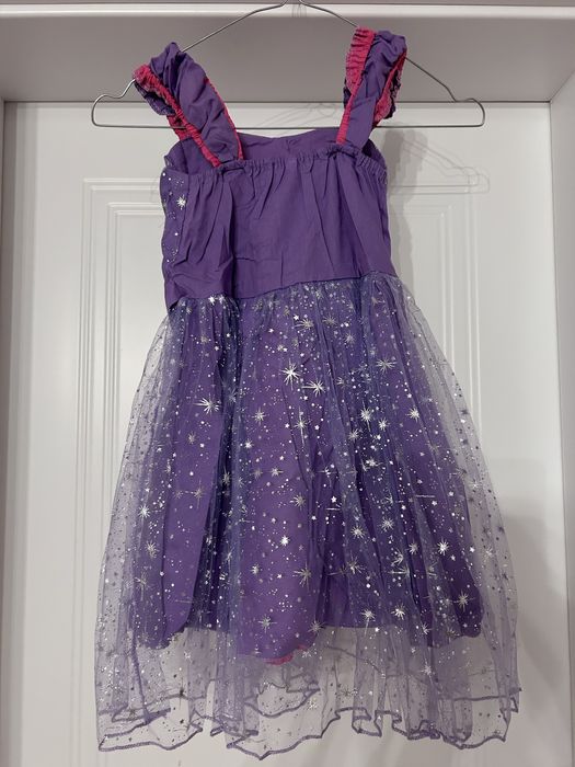 Rochie prințesă mov Halloween fete 5 - 6 ani