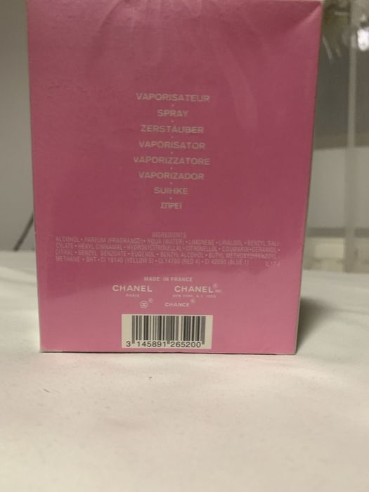 parfum channel chance dama