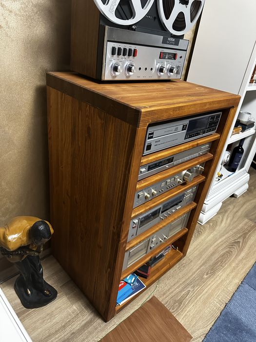 Rack audio lemn masiv