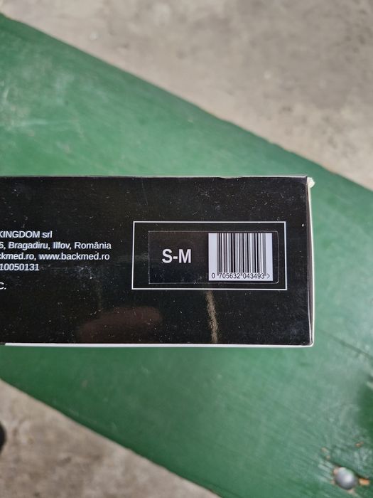 Centura pentru suport lombar Backmed Pro - LB-2 Dublu, mărime S-M