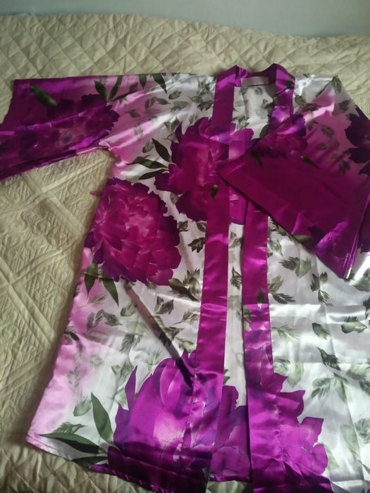 Пенюар(халат с сарафаном)