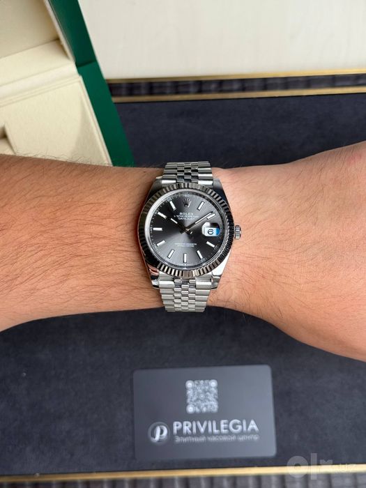 Rolex Datejust 41mm steel and whitegold 126334