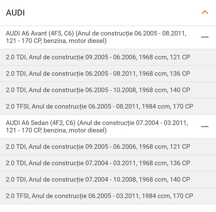 Intercooler Audi A6 C6