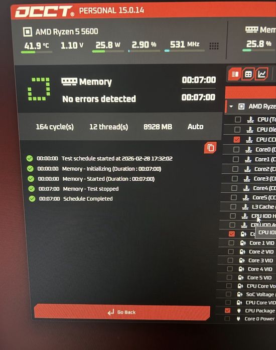 Vand placute 2x8 16GB ddr4 3600mhz Fury