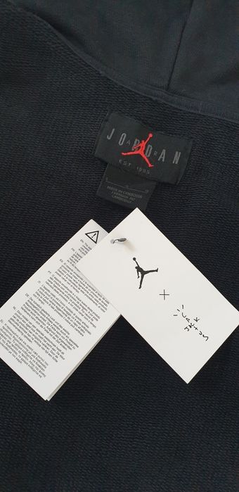Jordan Full Zip x Travis Scott Oversize Cotton Hoodie  L НОВО ОРИГИНАЛ