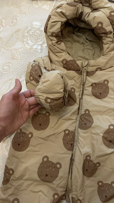 Детский зимний комбиньзон