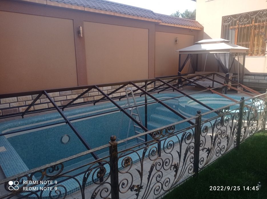 Тент банер маскитни сетка навес закрыть бассейн закрыть