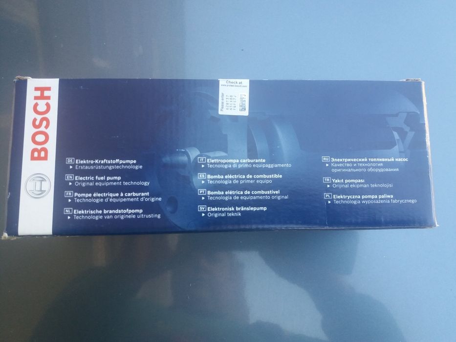 Оригинална бензинова помпа Bosch Опел Зафира 1.8 115 кс.