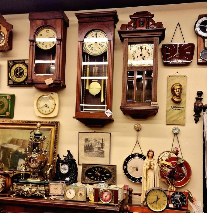 Часы настенные, времён СССР.