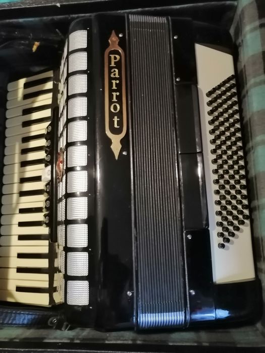 Acordeon parot, nu este nou e super bun