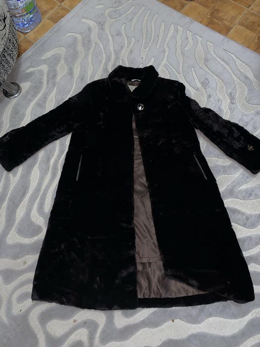 Мутоновая шуба овчина