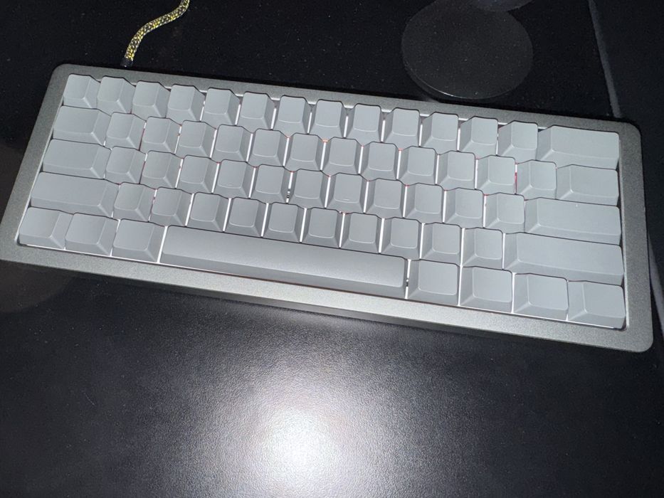 Wooting 60he v2 + optimum case,keycaps,jade ruby