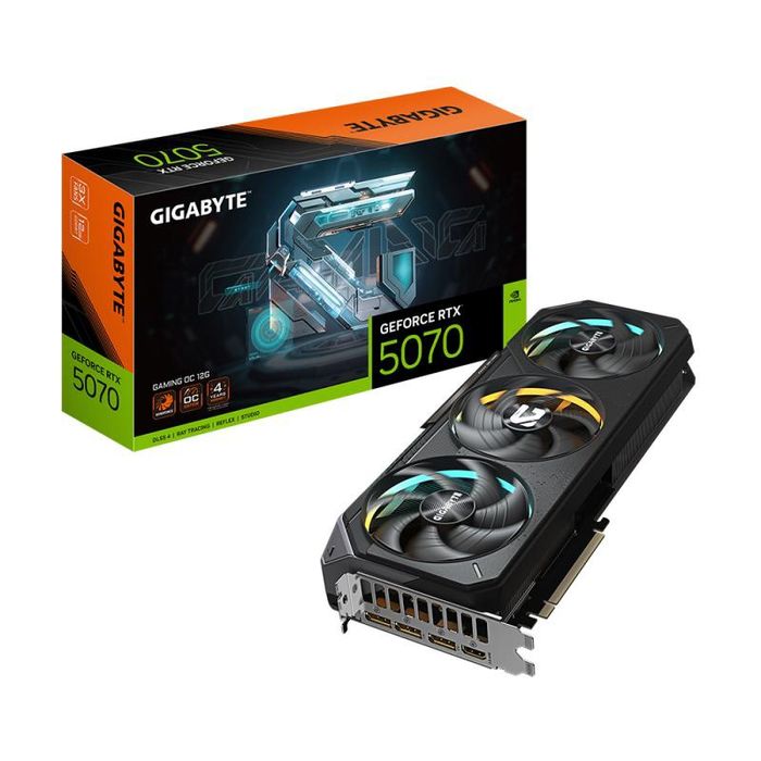 Gigabyte RTX 5070 Gaming OS + мат. плата