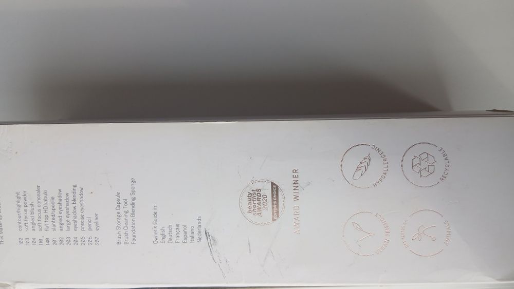 Set pensule machiaj NIRE, noi  cu  etichetă