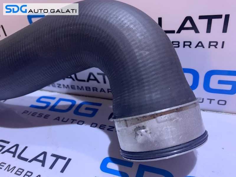 Furtun Conducta Presiune Aer Radiator Intercooler Skoda Superb 2 1.9 TDI BXE 2008 - 2013 Cod 1K0145834L [D0572]