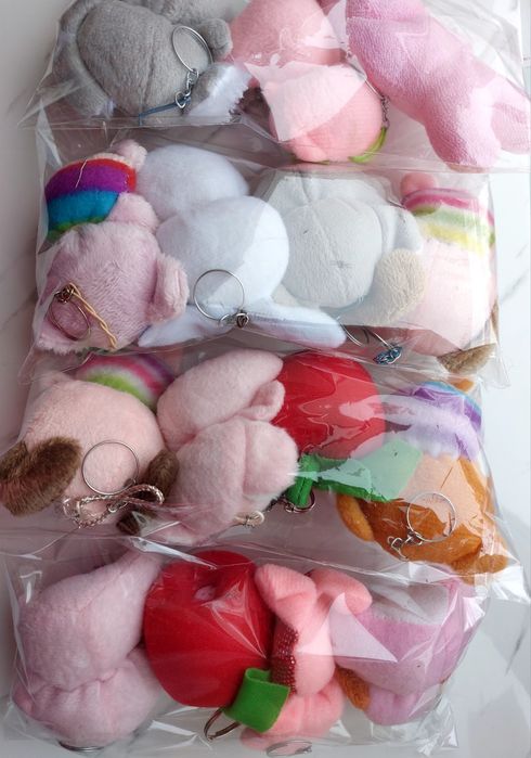 Мягкие игрушки брелоки