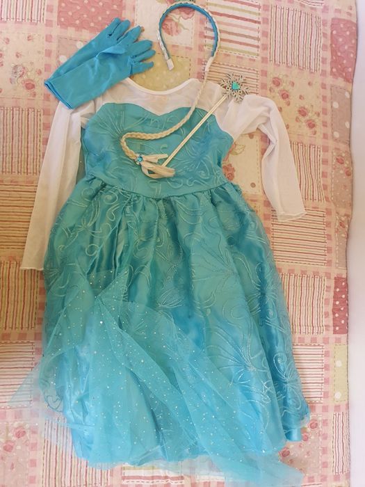 Рокля Елза и Ана 6-7 години