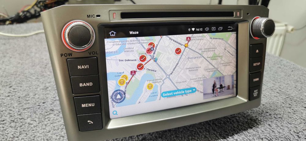 Navigatie Toyota Avensis  T25 ANDROID  OCTACORE 64GB/4GB RAM 2003-2008