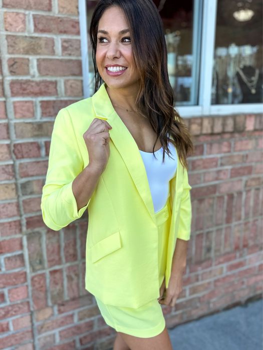 неонов блезър IVIVI - размер S/M