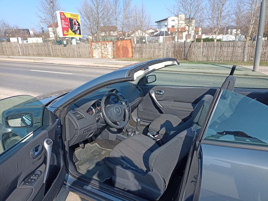 Renault Megane cabrio/ 2007/ 1.6 benzina / A.C/ decapotare ELECTRICA