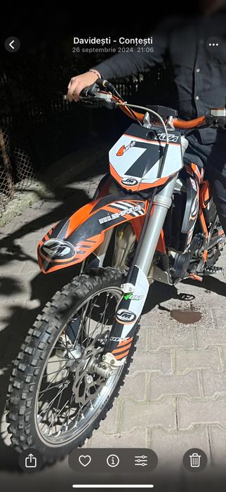 Cross KTM SX85cc 2015 roti 16/19