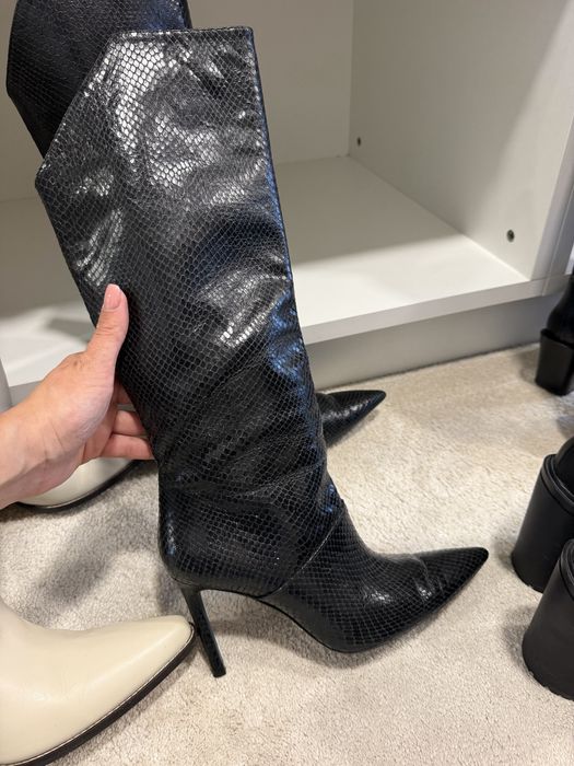 Ботуши Badura, Zara естествена кожа